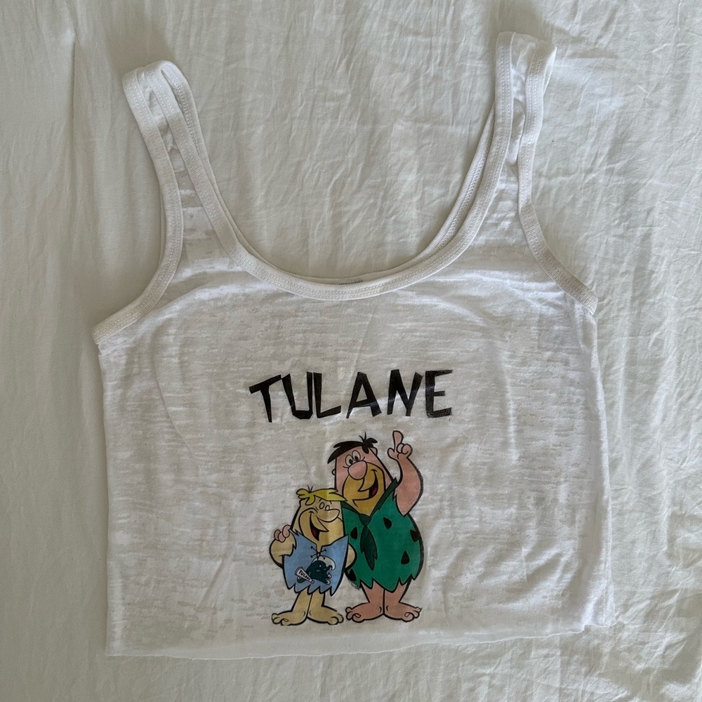Tulane Flintstones Tank Top
